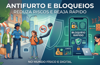 Antifurto e bloqueios: como reduzir riscos e reagir rápido (no mundo físico e no digital)