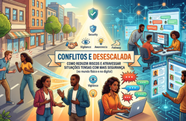 Conflitos e desescalada: como reduzir riscos e atravessar situações tensas com mais segurança (no mundo físico e no digital)