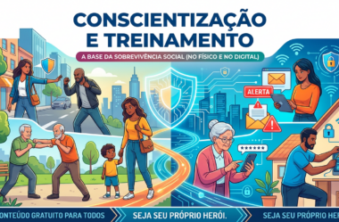 Conscientização e treinamento: a base da Sobrevivência Social (no físico e no digital)