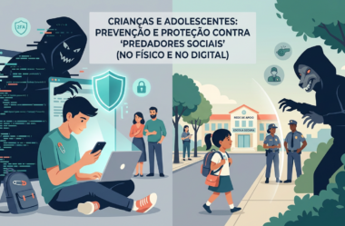 Crianças e adolescentes: prevenção e proteção contra “predadores sociais” (no físico e no digital)