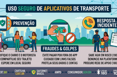 Uso seguro de aplicativos de transporte: prevenção, resposta a incidentes e como evitar fraudes