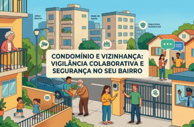 Condomínio e vizinhança: segurança prática (física e digital) para proteger mulheres, crianças e idosos