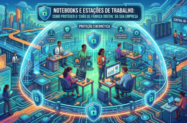 Notebooks e estações de trabalho: como proteger o “chão de fábrica digital” da sua empresa