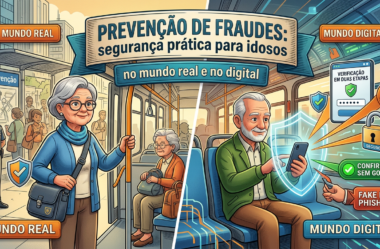Prevenção de Fraudes: segurança prática para idosos no mundo real e no digital