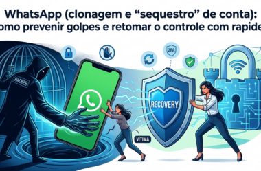 WhatsApp (clonagem e “sequestro” de conta): como prevenir golpes e retomar o controle com rapidez