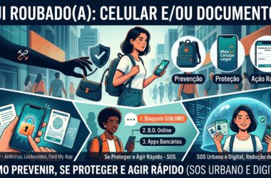 Fui roubado(a): celular e/ou documentos — como prevenir, se proteger e agir rápido (SOS urbano e digital)