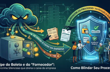 Golpe do boleto e do “fornecedor”: cibercrime silencioso que drena o caixa da empresa (e como blindar seu processo)