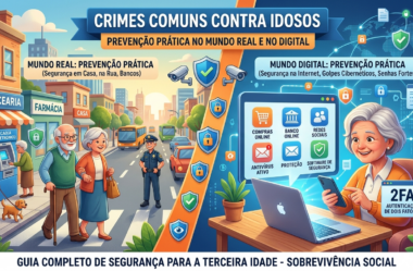 Crimes Comuns Contra Idosos: prevenção prática no mundo real e no digital